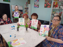 Мастер-класс "Весенние композиции".