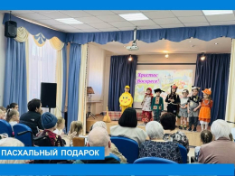 Детский спектакль — радость на Пасху