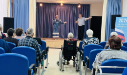 Талантливый дуэт у нас в гостях