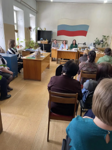 Встреча с населением в п. Никологоры Вязниковского района