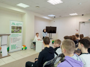 Встреча с учащимися школы № 1 г. Петушки 