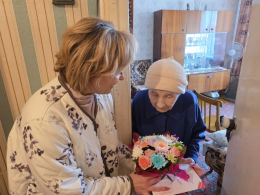 Продолжаем поздравлять ветеранов