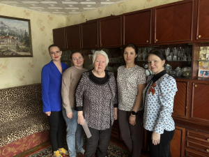 Поздравление ветеранов с днем Победы 24.04.2026