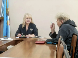 Министр Беряцкене Е.Г. провела личный прием жителей в г. Ковров