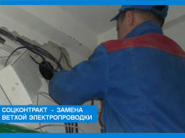Социальный контракт для замены (ремонта) ветхой электропроводки