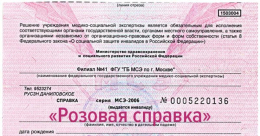 С 1 марта 2026 года выдача справок МСЭ  на розовых бланках прекращена!