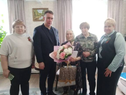 Поздравление ветеранов с днем Победы 29.04.2026