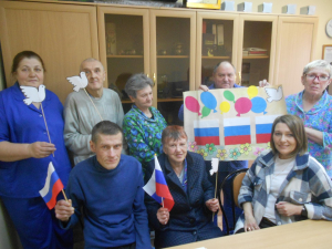 К 1 Мая. Занятие с психологом.
