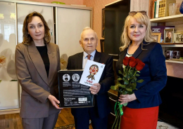 Поздравление ветеранов Великой Отечественной войны