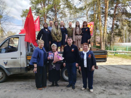 Поздравление ветеранов с днем Победы 04.05.2026