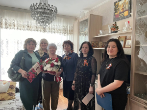 Поздравление ветеранов с днем Победы 04.05.2026