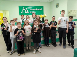 Патриотическое мероприятие ко Дню Победы для детей из семей участников СВО.
