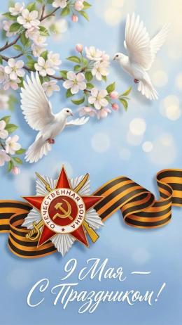 Поздравляем с Днём Победы! 