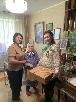 Поздравление ветеранов ВОВ с Днем Победы
