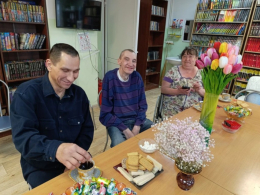 Чаепитие в теплой компании