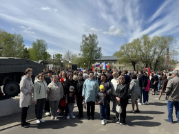 Торжественный митинг в честь Дня Победы