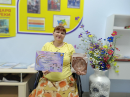 ЛАУРЕАТОМ 1 СТЕПЕНИ СТАЛА ЖИТЕЛЬНИЦА ПАНСИОНАТА
