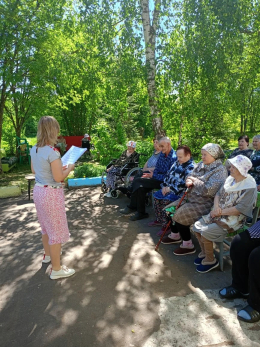 Занятия для активизации мышления и памяти в отделении милосердия.