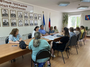 Встреча с многодетными семьями г. Карабаново