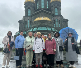 Экскурсия в парк «Патриот».  "Дорога памяти.1418 шагов"