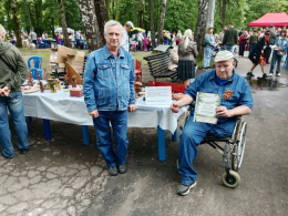 Приняли участие в областном фестивале народного творчества "Берëзовая Русь"