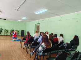 Мероприятие к Дню социального работника «Специфика работы социальной сферы». Практическое занятие по оказанию первой помощи.