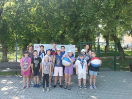 Веселые старты в автогородке