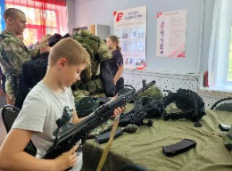 В Центре патриотического воспитания "Юнармия"
