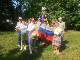 Праздничный хоровод ко Дню России «Мы вместе, мы семья!» ⁣