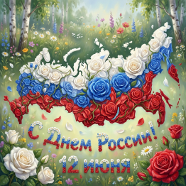 С государственным праздником - Днем России!