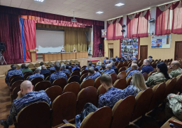 Встреча с сотрудниками войск национальной гвардии РФ