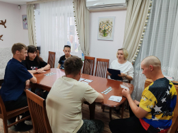 Для ребят социально-реабилитационного отделения провели "Интеллектуальное казино"