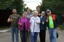 Акция "Молодежь берет вторую смену".