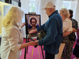 Подопечные социально-реабилитационного отделения  с ограничениями здоровья по зрению посетили Мстёрский художественный музей.