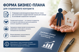 Форма бизнес-плана для социального контракта