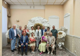 Золотые юбилеи семейной жизни отметили в Ковровском отделе ЗАГС