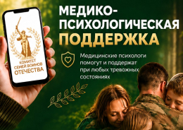 Единый федеральный чат для поддержки семей участников СВО