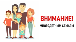 Меры социальной поддержки многодетным семьям без учета доходов