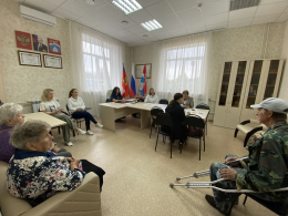 Социальный рейс в д. Большое Каринское