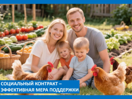 Оказание государственной социальной помощи на основании социального контракта