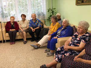 В отделении дневного пребывания «Активное долголетие» прошло занятие с психологом