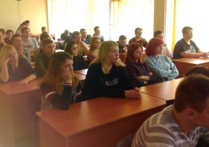Встреча со студентами химико-технологического колледжа.