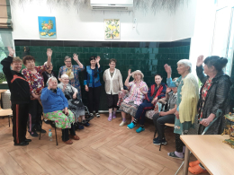 Июльские именинники в нашем доме-интернате.