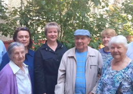 Поздравление Ветерана Великой Отечественной войны Ильи Максимовича Шибкова со 103 -х летним днем рождения