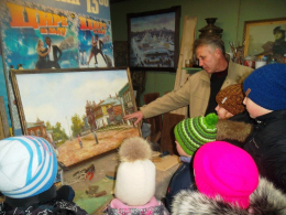 В мастерской художника