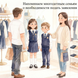 Напоминание многодетным семьям города Коврова и Ковровского района 