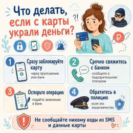 Что делать, если с карты без вашего согласия  списали деньги?