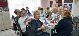 Информационная встреча в Совете ветеранов