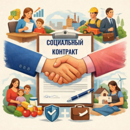 Оказание государственной социальной помощи на основании социального контракта!