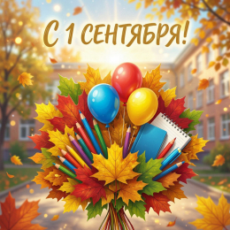 Поздравляем с Днём знаний!